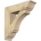 Ekena Millwork Imperial Traditional Rough Sawn Bracket w/ Offset Brace, Douglas Fir, 8"W x 28"D x 28"H BKT0806X28X28IMP01RDF - alternate 1